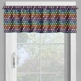 thumbnail image 2 of Ambesonne Flower Window Valance, Colorful Daisy Blooms, 54" X 18", Multicolor, 2 of 5