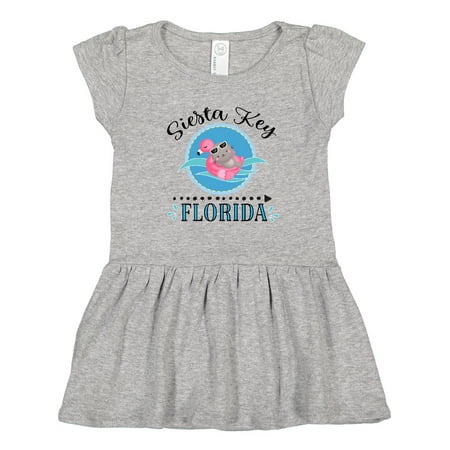 

Inktastic Siesta Key Florida Beach Trip Girls Toddler Dress