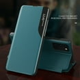 thumbnail image 3 of Case for Samsung Galaxy A53 5G with Magnetic Closure Kickstand Flip Folio Case, Luxury PU Leather Mirror Window Shockproof Anti-Scratches Phone Cover for Samsung Galaxy A53 5G 6.5 Inch,Blue, 3 of 7