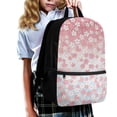 thumbnail image 3 of Uourmeti Wear Resistant Backpack for Hiking Daily Use, 17 Inch Big Storage Space School Backpack, Floral Pattern, 3 of 6