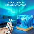 thumbnail image 3 of Ocean Wave Projector Light, Mood Lighting Ambient Lighting Northern Lights Projector with 16 Colors and Dynamic Ripple Effect for Living Room Bedroom Decor, 3 of 9