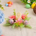 thumbnail image 3 of nvzhuang Easter Napkin Rings, Cute Colorful Flowers Eggs Napkin Ring Holder Dining Table Decor Party Favor Present, 3 of 4