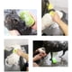 thumbnail image 3 of Cepillo de champú de silicona para perros, peine de masaje para perros fácil de limpiar, cepillo de ducha suave, adecuado para mascotas y gatos medianos a grandes con pelo medio a largo (2 paquetes), 3 of 3