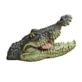 thumbnail image 3 of koolsoo Crocodile Head Decoy Pond Float Realistic Floating Crocodile Decoy Floating Fun 5, 3 of 9