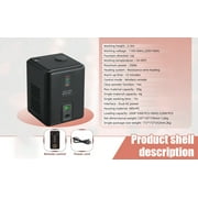Mini Cold Spark Machine 4 Consumables included LCD Display System Remote Control