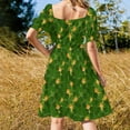 thumbnail image 4 of 2024 Orange Birdies! Dress women's summer dress elegant women's sets, 4 of 7