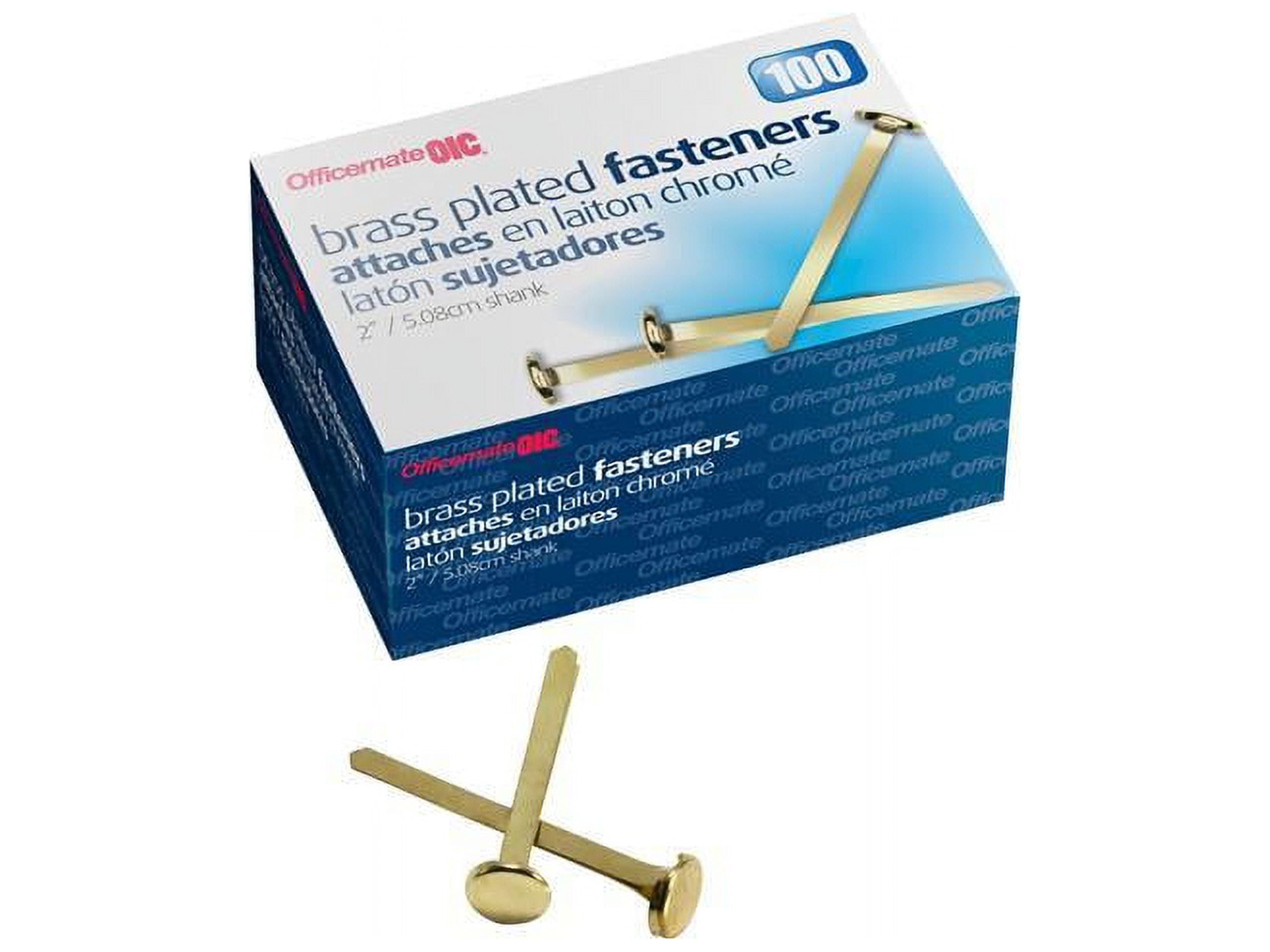 Officemate Round Head Fasteners - 2 Officemate Round Head Fasteners - 2