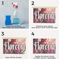 thumbnail image 5 of Floreria Vinyl Decal 5 Pack of 24 Inch x 36 Inch Weatherproof Heavy-Duty Adhesive Backing | Spanish Flower Shop, Fresh Bouquets, Beautiful Arrangements | Made in USA, 5 of 6