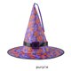 thumbnail image 2 of Txlixc Sombrero de bruja con iluminación de Halloween, luz LED para vacaciones, gorra de ala ancha brillante, sombrero Fedora para fiesta, accesorio de disfraz Txlixc Moda, 2 of 8