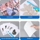 thumbnail image 4 of 18 hojas de láminas autoadhesivas para laminar tamaño A4 (11,8 x 8,4 pulgadas), impermeables, con textura de cuero y autosellantes., 4 of 6