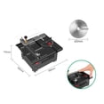 thumbnail image 2 of 100W Multi-Functional Table Saw Mini Desktop Electric Saw Cutter Speed & Angle Adjustable Liftable Blade 16MM Cutting Depth for Wood Acrylic Cutting, 2 of 7