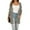 Light Grey, variant on VERABENDI Women's Casual Cardigan Fall Sweaters Chunky Cable Open Front with Pockets Knit Jackets,S-2XL