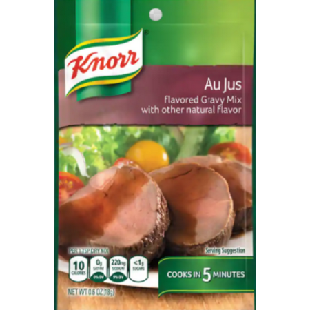 Au Jus Gravy Mix (Knorr) 0.6 oz (18g) (Best Prime Rib Au Jus)