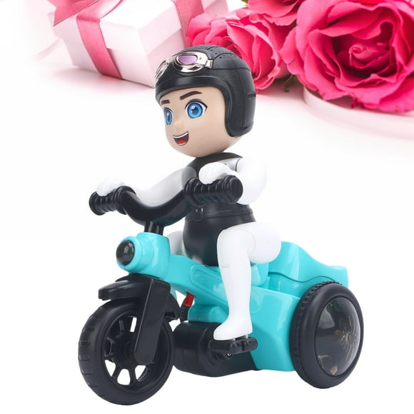 Triciclo Acrobático Para Bebés, Triciclo Eléctrico Para Niños Pequeños Con Batería Giratoria De 360 grados, Juguete Portátil Para Niños Y Niñas