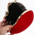 thumbnail image 3 of LABSERRON 1Pcs Red Shaped Evening Pouch for Women Wedding Party Storage, 3 of 8