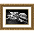 thumbnail image 1 of Ross Rossi, Ib 18x13 Gold Ornate Wood Framed with Double Matting Museum Art Print Titled - The happy couple, 1 of 4