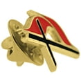 thumbnail image 2 of PinMart's Methodist Cross Religious Enamel Lapel Pin, 2 of 3