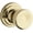 Gold, variant on Kwikset 788A-3 Abbey Reversible Non-Turning One-Sided Dummy Door Knob - Brass