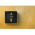 thumbnail image 5 of ELLEN TRACY Women’s Gold Half-Bangle Watch – Black Sunray Octagon Dial with Faceted Crystals, 5 of 6
