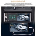thumbnail image 4 of Single 1 Din 4" Car Stereo Bluetooth Touch Screen FM Radio MP5 Player AI Voice Control USB/TF/AUX with Remote Control Audio Head Unit, 4 of 13