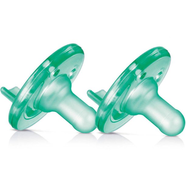 Philips Avent Soothie Pacifier, 03 months, Green, Vanilla Scented, 2