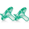 Philips Avent Soothie Pacifier, 0-3 Months, Green Vanilla Scent - 2 Counts