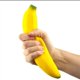 thumbnail image 1 of Correas de plátano blandas gigantes de 18 cm, decoraciones, juguetes coleccionables de comida falsa, 1 of 4