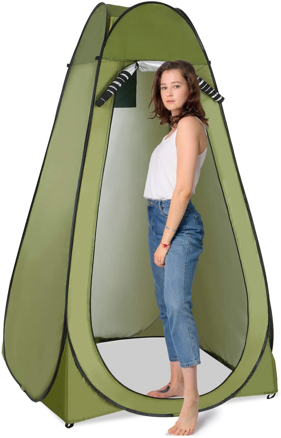 Pop Up Privacy Shelter Tent Portable 