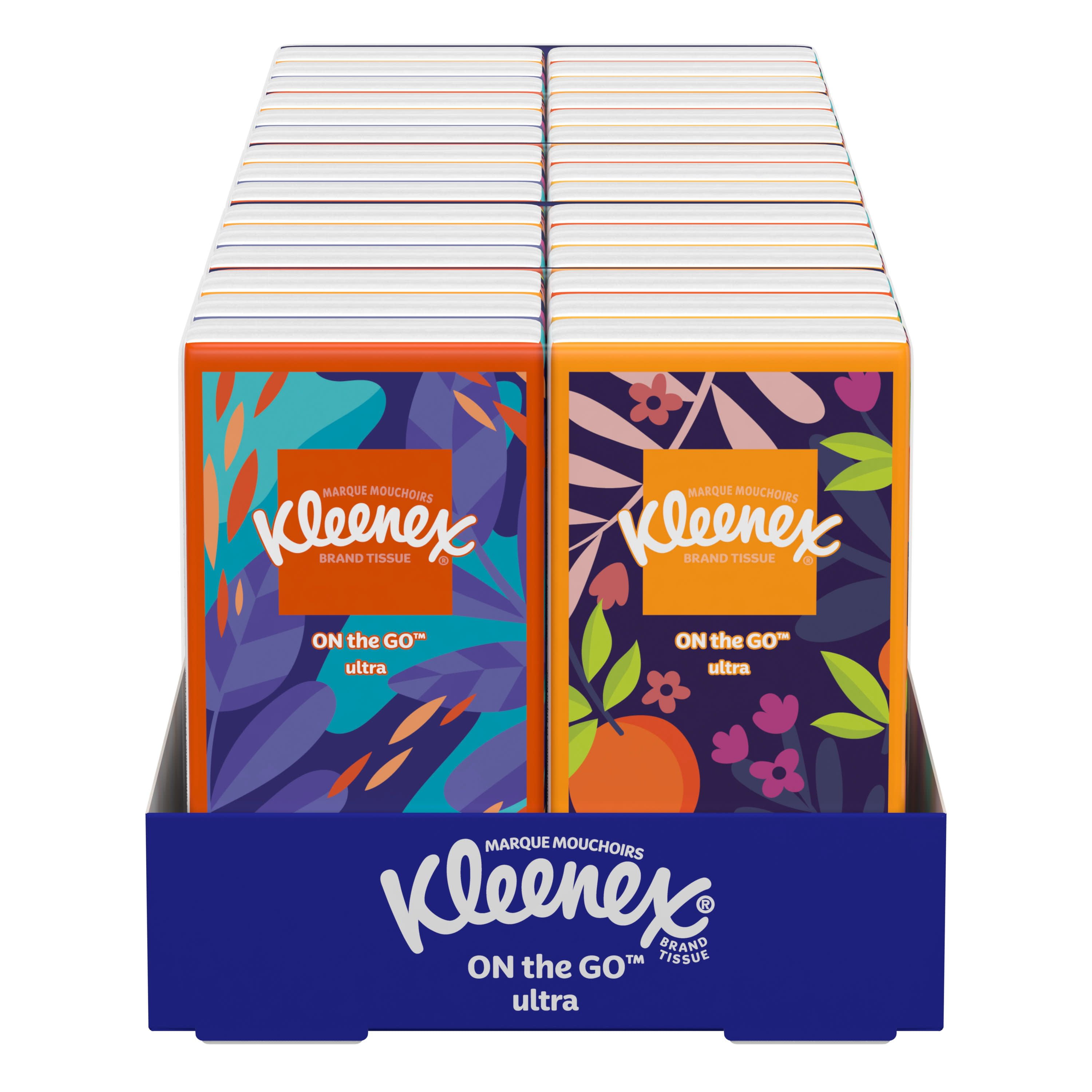 Kleenex On-the-Go Facial Tissues, 6 On-the-Go Packs, 10 White Tissues per  Box, 3-Ply (60 Total)