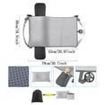thumbnail image 3 of WIFKLSIIPG Lit d'Avion de Voyage Expansion d'Avion Voyage Gonflable Repos Lit Portable Gris, 3 of 5