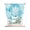 Cyan, Aqua, White, variant on Beige Yellow Pineapple Tie Up Curtains for Small Windows,Adjustable Rod Pocket Valance 45 Inch Short, Tropical Summer Botanical Fruits Window Treatment Balloon Roman Blind Shade, 34" x 45"