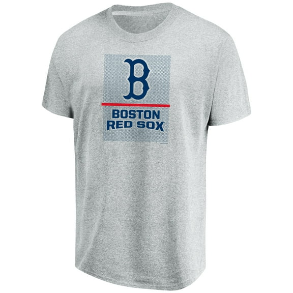 Men's Majestic Heathered Gray Boston Red Sox Flying High Big & Tall T-Shirt