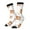 2 Black-1, variant on Squirrel Giving A Gift Print Adult Socks for Men & Women,Calf Socks, Ankle Socks,Boots Socks,Breathable Casual Sock,Unisex Crew Socks