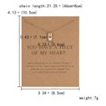 thumbnail image 4 of Paper Card Snowflake Happy Adjustable Alloy Necklace Pendant Clavicle Chain, 4 of 9