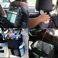 thumbnail image 3 of Upgrade Car Seat Organizer Backseat with Storage Pockets, Multipurpose Car Organizer Hanging Can, Car Trash Bag Vehicle Garbage Can Chair Back Hanging Storage Box Storage Bag Clearance, 3 of 7