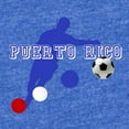 thumbnail image 2 of CafePress - Puerto Rico Soccer - Cute Infant Baby Football Bodysuit, 2 of 3