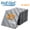GRAY, variant on 27 Pack Plastic Interlocking Deck Tiles, 12"x12" Interlocking Patio Tiles, All-Weather Indoor Outdoor Use, Floor Decking Tiles for Garden Lawn Swimming Pools Porch Poolside Balcony Backyard