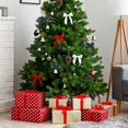 thumbnail image 4 of 5 Rolls Christmas Ribbon 1.5 inch Wide Decorative Ribbon for Gift Wrapping and Holiday Decorations Twinkling Stars and Constellations, 4 of 7