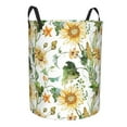 thumbnail image 2 of Fotbe Watercolor Bright Sunflowers Laundry Basket with Handles, Waterproof Large Laundry Hamper, Wash Bag for Corner Dorm, Rolling Laundry Basket with Handles-Small, 2 of 8