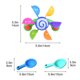 thumbnail image 3 of Fiudx Molino de Viento, Juego de Baño Educativo para Niños, Juego de Rueda Hidráulica de Material Seguro, Juego de Molino de Viento de Colores Brillantes, para Usar En La Bañera o En La Piscina, Rega, 3 of 7