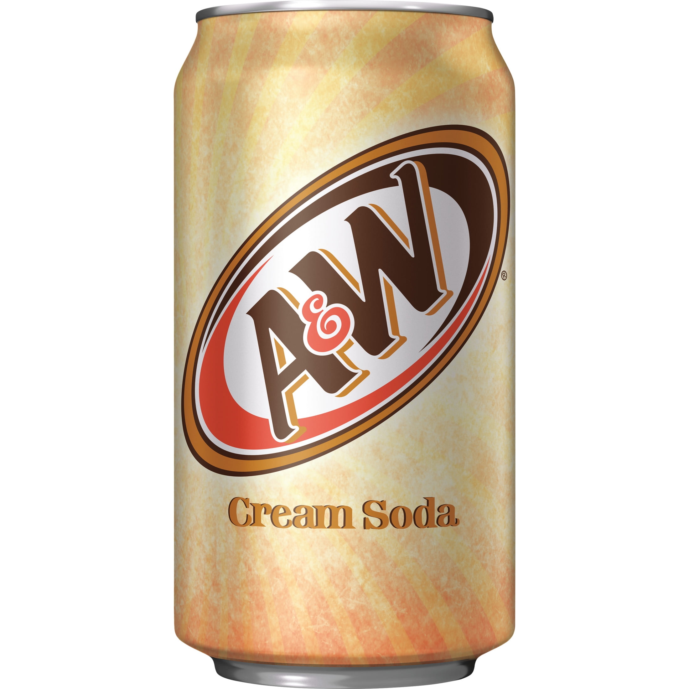 A&W Cream Soda Pop, 12 fl oz, 12 Pack Cans