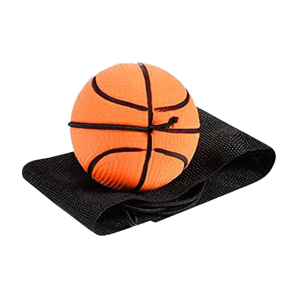 Ruifaya Pelota elástica de goma para muñeca con banda para saltar A6D1 Bonita Bonita