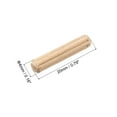 thumbnail image 2 of Wooden Dowel Pins 36 Pack 4x20mm Fluted Beveled Ends Wood Dowel Pegs, 2 of 7