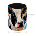 thumbnail image 4 of Solución de almacenamiento sin esfuerzo: Portalápices cilíndrico y organizador de escritorio para maquillaje y artículos de arte, Beautiful Cow, 4 of 5