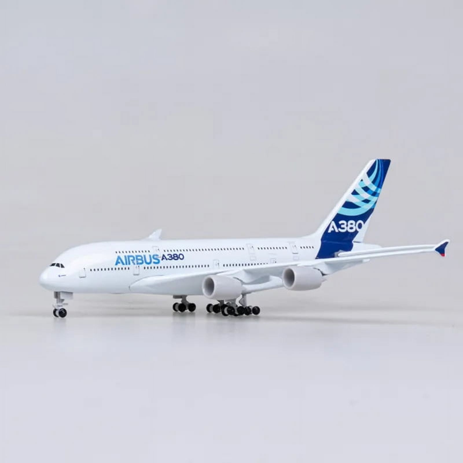 18CM A380 Prototype Airlines Aircraft Plane Diecast Airplanes Model Metal Alloy Plane Model with Landing Gears For Collections