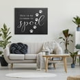 thumbnail image 2 of Stupell Industries License To Spoil Walking Paw Prints Animal Pet Graphic Art Gallery Wrapped Canvas Print Wall Art, Design by Lettered and Lined, 2 of 7