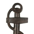 thumbnail image 5 of DecMode Bronze Aluminum Metal Weathered Anchor Wall Decor with Curved Rope Design (2 Count), 5 of 9