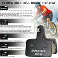 thumbnail image 3 of BUCKLOS 2 Pairs Bike Brake Pads for TRP Tektro Shimano Deore Br-M575 M525 M515 T615 T675 M505 M495 M486 M485 M475 M465 M447 M446 M445 M416 M415 M395 M375 M315 M355 C601 C501, 3 of 8