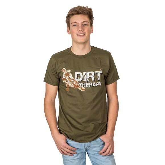 OptiMATE T-Shirt de Thérapie Anti-Saleté, 2TG (TTG) Vert Militaire