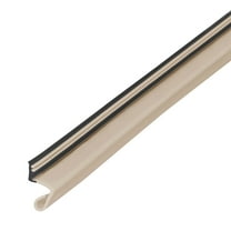 M-D Building Products 91892 84 in. Beige Premium Rubber PLATINUM™ Top and Sides Door Seal for Doors with Kerf/Channel